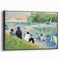 Study of Bathers by Georges Seurat - Modern Art Prints for Wall Decor