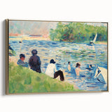 Study of Bathers by Georges Seurat - Modern Art Prints for Wall Decor