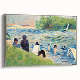 Study of Bathers by Georges Seurat - Modern Art Prints for Wall Decor