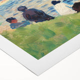 Study of Bathers by Georges Seurat - Modern Art Prints for Wall Decor