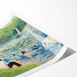 Study of Bathers by Georges Seurat - Modern Art Prints for Wall Decor