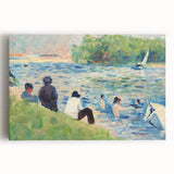 Study of Bathers by Georges Seurat - Modern Art Prints for Wall Decor