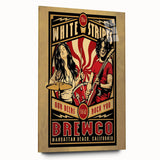 The White Stripes Brewco Concert Poster - Manhattan Beach