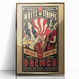 The White Stripes Brewco Concert Poster - Manhattan Beach