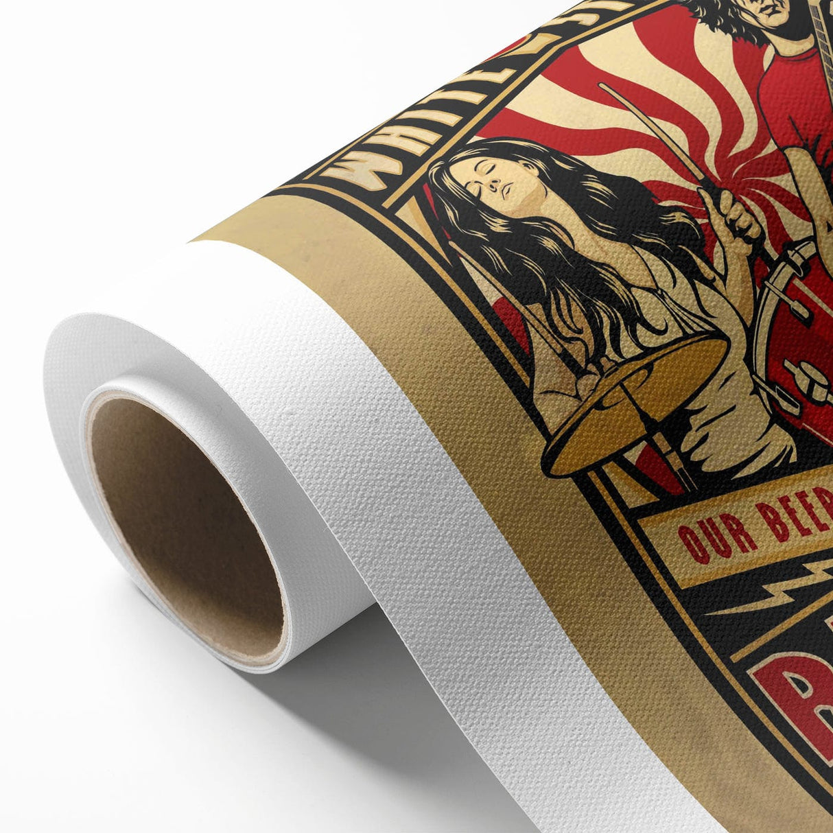 The White Stripes Brewco Concert Poster - Manhattan Beach