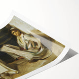 Classic Romantic Paintings: Two Arab Women - Historical Romanticism Canvas