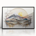 Majestic Mountain Office Wall Art – Modern Corporate Decor