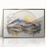 Majestic Mountain Office Wall Art – Modern Corporate Decor