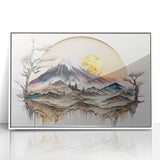 Majestic Mountain Office Wall Art – Modern Corporate Decor