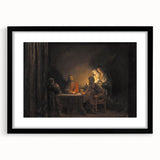 Elegant Baroque Art Print – Classic Antique Art for Home Décor