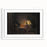 Elegant Baroque Art Print – Classic Antique Art for Home Décor