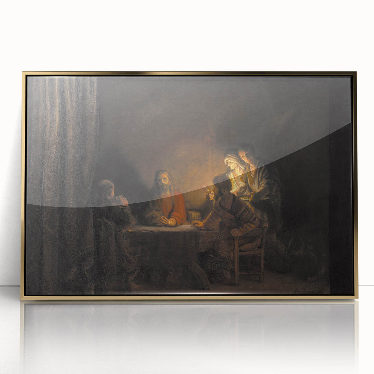 Elegant Baroque Art Print – Classic Antique Art for Home Décor