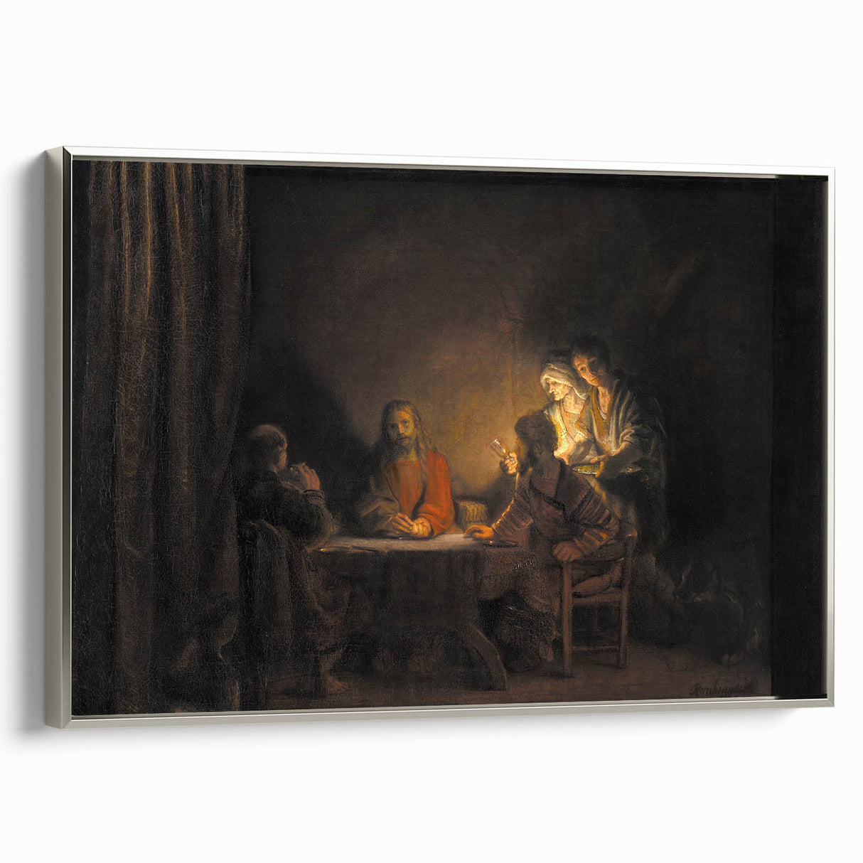 Elegant Baroque Art Print – Classic Antique Art for Home Décor