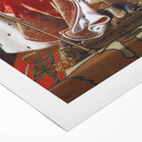 Neoclassical Art Print: Napoleon I on His Imperial Throne - Historic Elegance