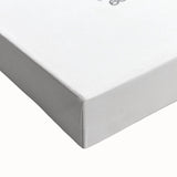 Large art featuring a black and white landscape painting on stretched canvas, ideal for bedroom wall decor.