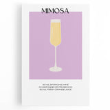 Large black and white stretched canvas of assorted culinary items, ideal for kitchen wall art.