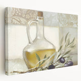 Large canvas featuring an array of vibrant fruits, ideal for kitchen wall art.