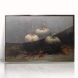 Spooky Wall Art - Dark Gothic Pumpkin Still Life