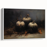 Spooky Wall Art - Dark Gothic Pumpkin Still Life