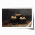 Spooky Wall Art - Dark Gothic Pumpkin Still Life