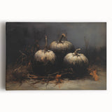 Spooky Wall Art - Dark Gothic Pumpkin Still Life