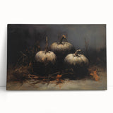 Spooky Wall Art - Dark Gothic Pumpkin Still Life