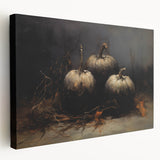 Spooky Wall Art - Dark Gothic Pumpkin Still Life