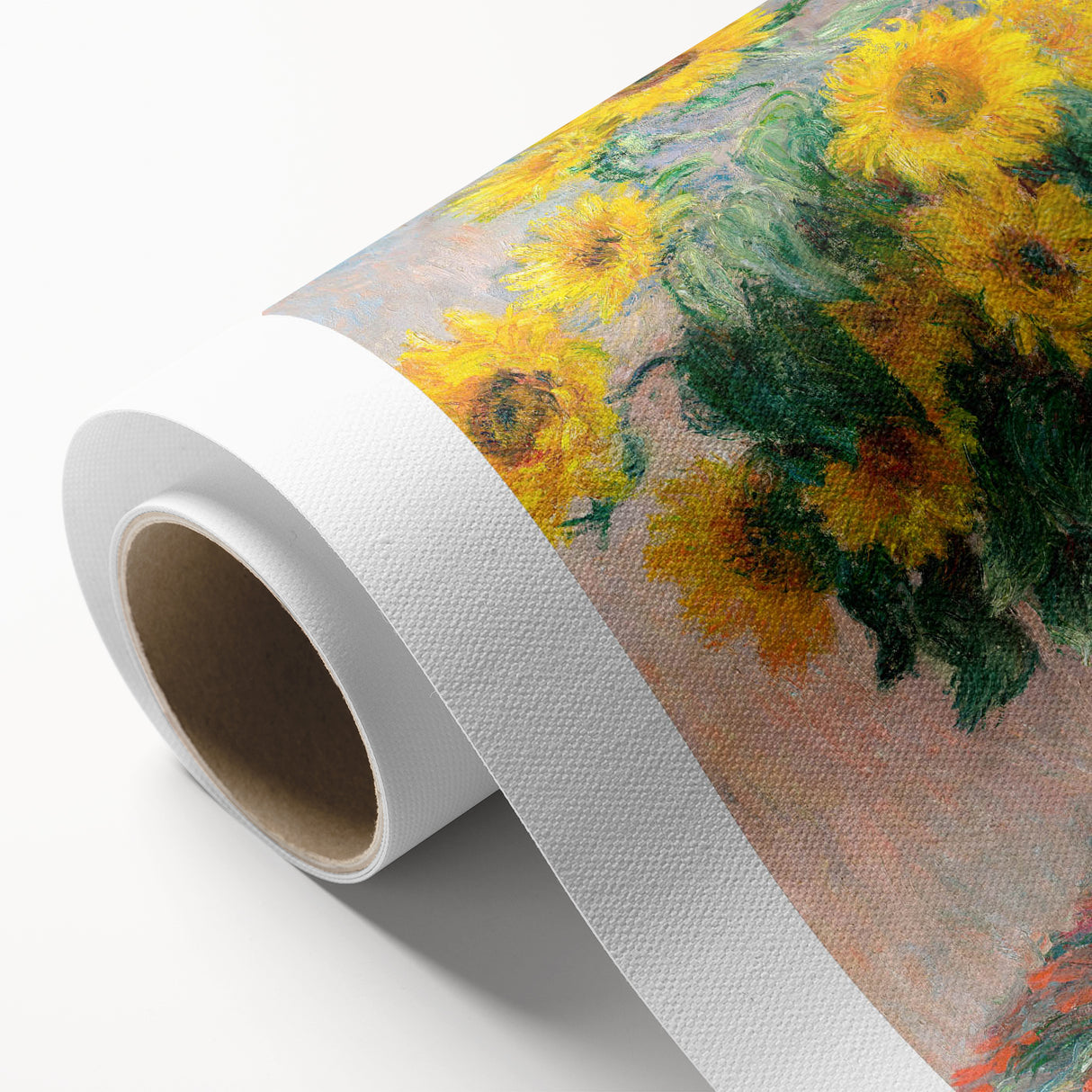 Claude Monet's Bouquet of Sunflowers - Vibrant Impressionist Floral Art