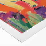 Cute Pug Kids Room Wall Art – Colorful Nursery Animal Print