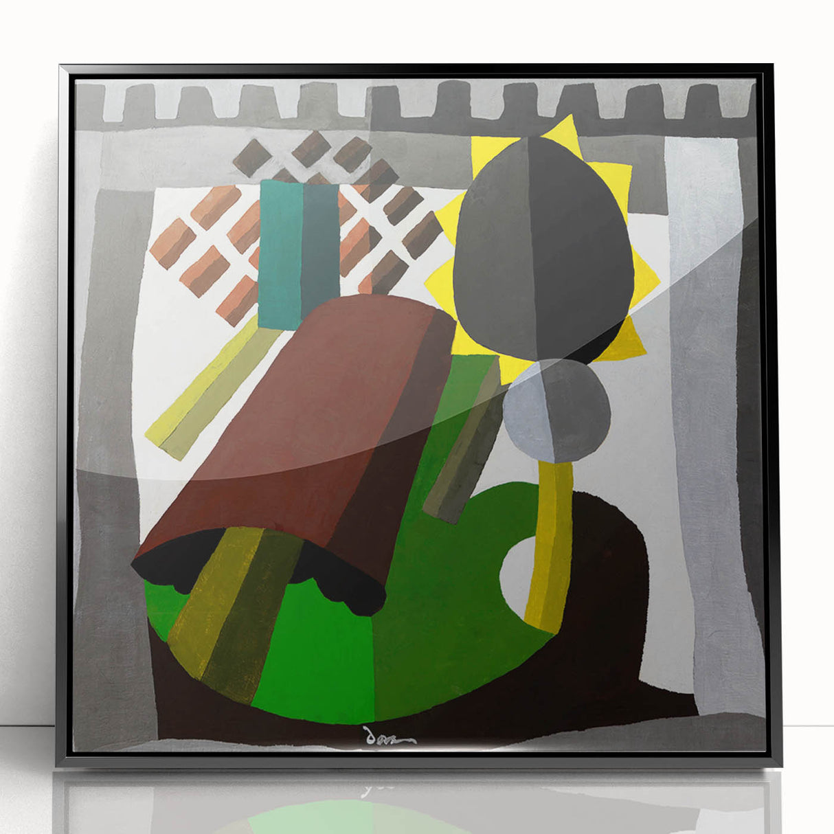 Modern Wall Art Print - Abstract Inn Composition - Bold Contemporary Decor