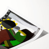 Modern Wall Art Print - Abstract Inn Composition - Bold Contemporary Decor