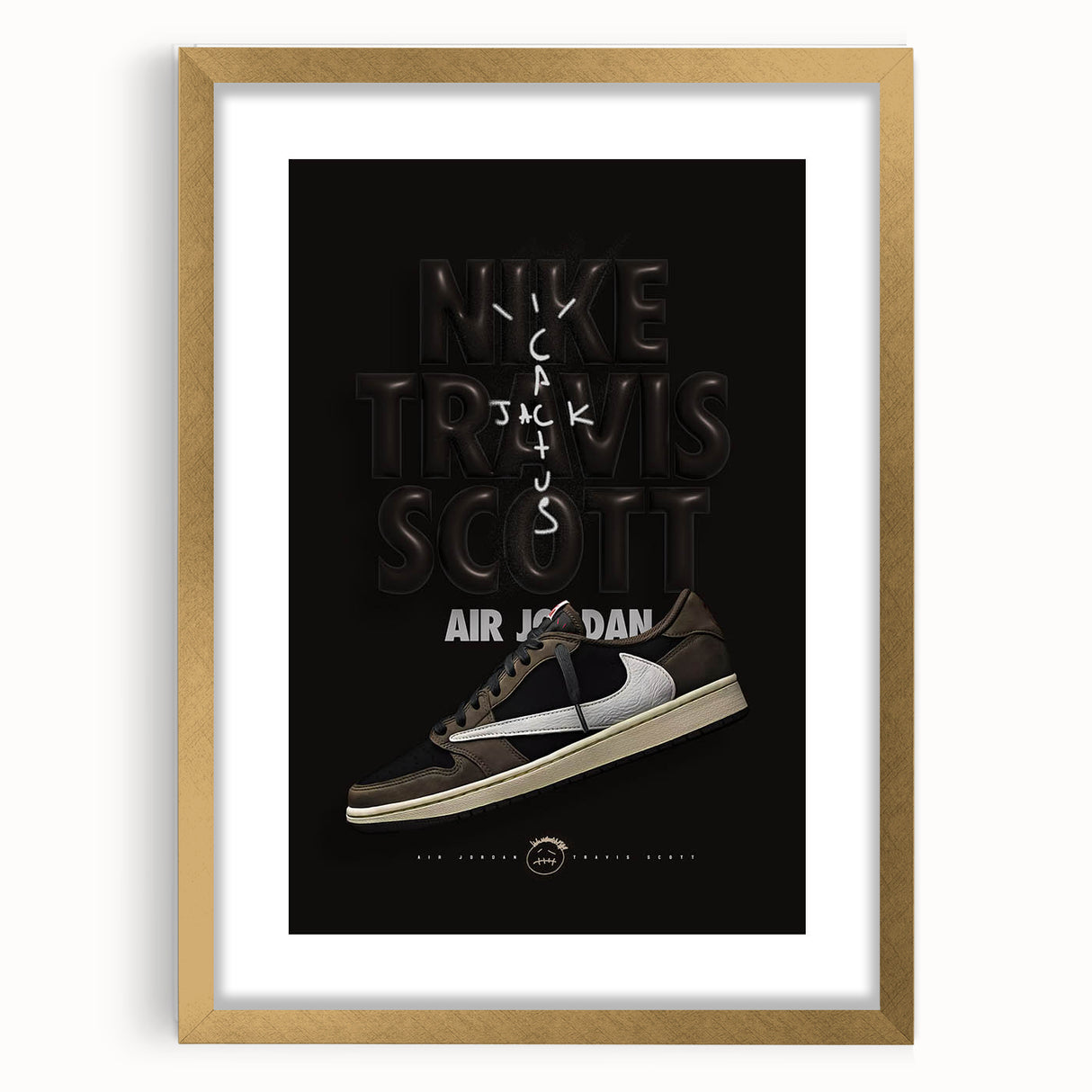 Nike x Travis Scott Cactus Jack Air Jordan Pop Art Wall Art