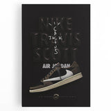 Nike x Travis Scott Cactus Jack Air Jordan Pop Art Wall Art