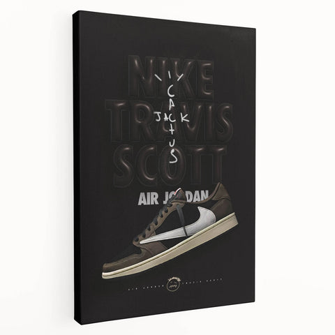 Nike x Travis Scott Cactus Jack Air Jordan Pop Art Wall Art