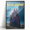 Retro Highlander Poster Art - Vintage Fantasy Action Movie Prints