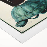 Retro Guinness Turtle Poster - Vintage Bar Wall Art Print