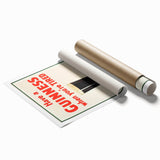 Retro Guinness Turtle Poster - Vintage Bar Wall Art Print