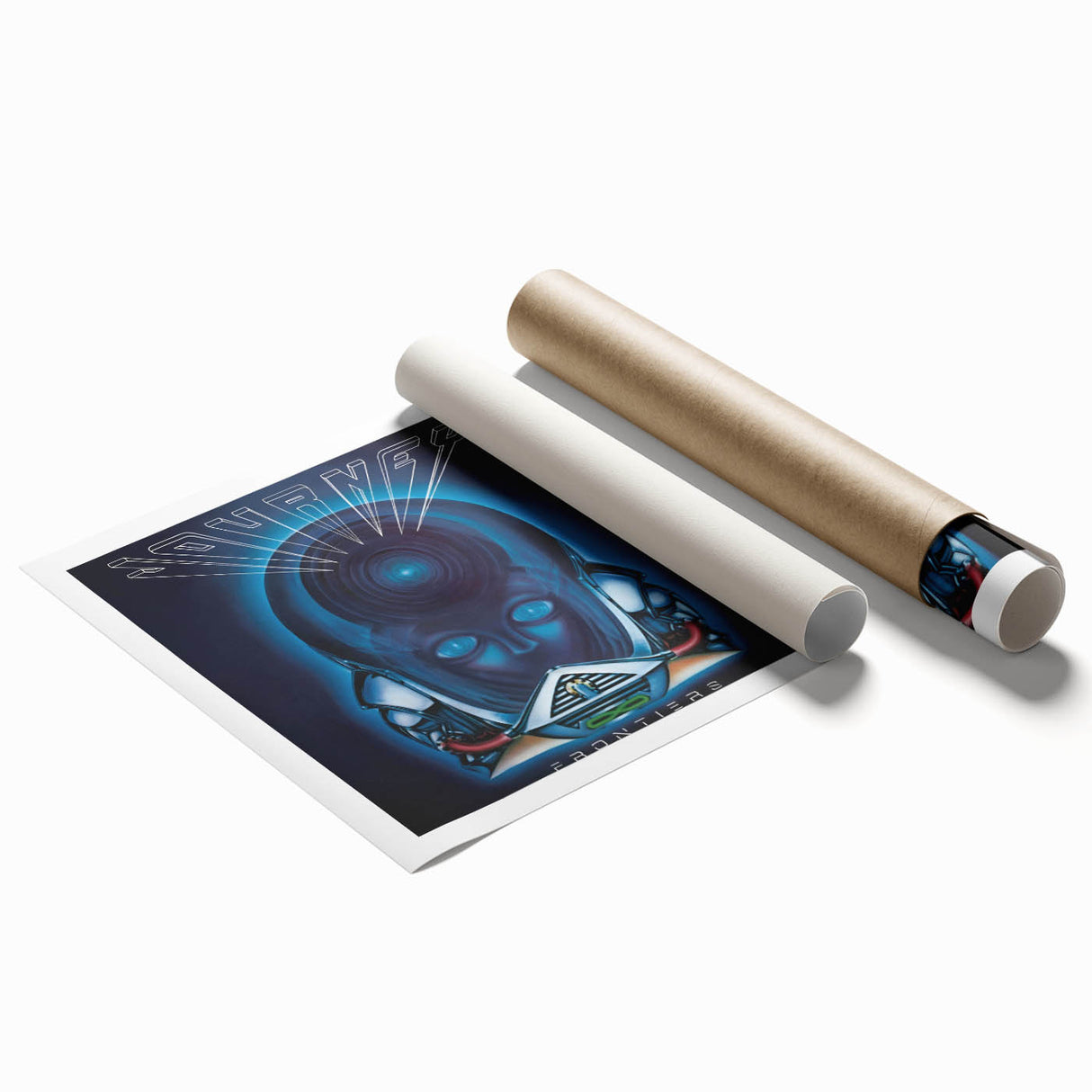 Retro Journey Frontiers Poster - Vintage Prints for Wall Art