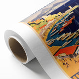 Retro Athens Travel Poster – Vintage Greece Seaside Art