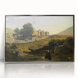 Classical Realism Print | Hagar in the Wilderness Art on Canvas