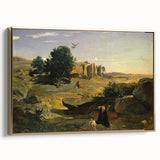 Classical Realism Print | Hagar in the Wilderness Art on Canvas