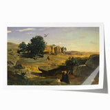 Classical Realism Print | Hagar in the Wilderness Art on Canvas