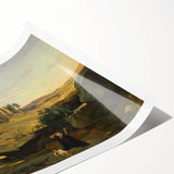 Classical Realism Print | Hagar in the Wilderness Art on Canvas