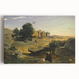 Classical Realism Print | Hagar in the Wilderness Art on Canvas