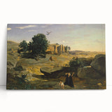 Classical Realism Print | Hagar in the Wilderness Art on Canvas