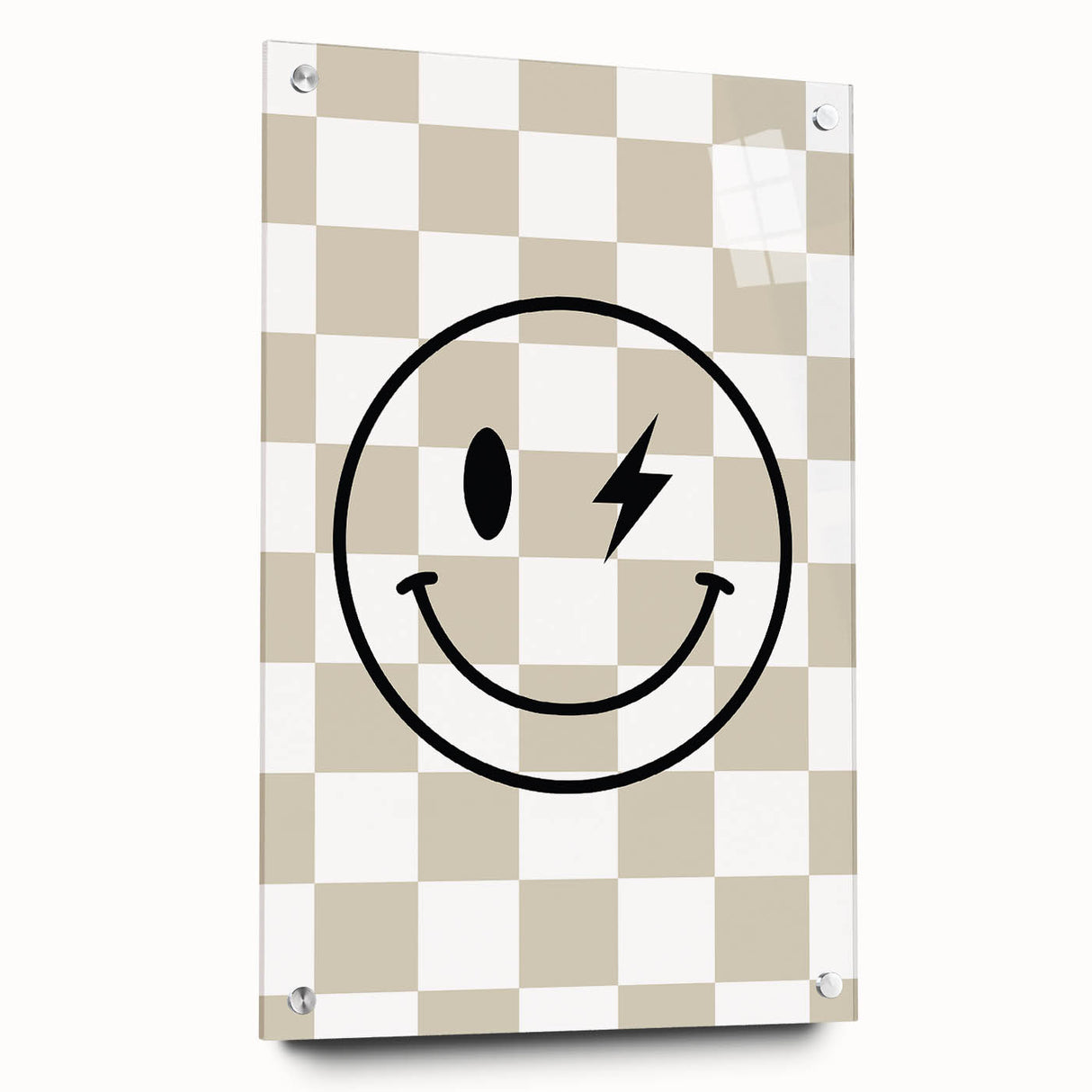 Lightning Smiley Boys Room Wall Art – Kids Wall Art Prints