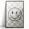 Lightning Smiley Boys Room Wall Art – Kids Wall Art Prints