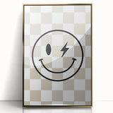 Lightning Smiley Boys Room Wall Art – Kids Wall Art Prints