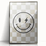 Lightning Smiley Boys Room Wall Art – Kids Wall Art Prints
