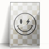 Lightning Smiley Boys Room Wall Art – Kids Wall Art Prints